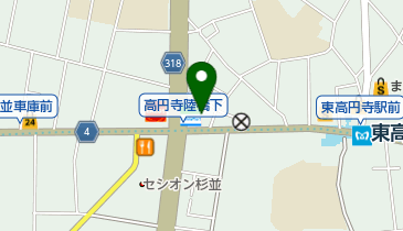 カロビオハウス本店の地図画像