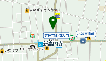 松尾建設株式会社 東京本社の地図画像