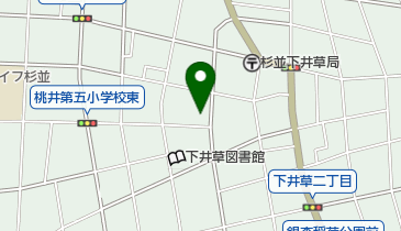 芳林文庫の地図画像