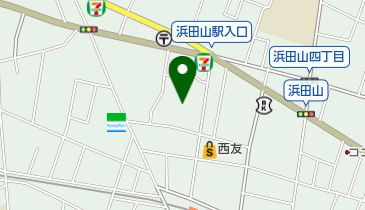 そめの近江浜田山店の地図画像