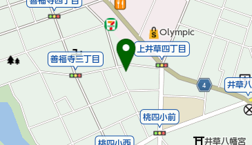 杉並区立 善福寺北学童クラブの地図画像