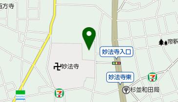 福相寺の地図画像