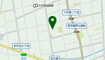 杉並区立 ゆうゆう下井草館の地図画像