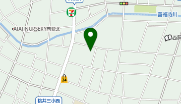 杉並区立 ゆうゆう西荻北館の地図画像