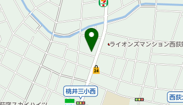 三晃証券株式会社西荻窪支店の地図画像