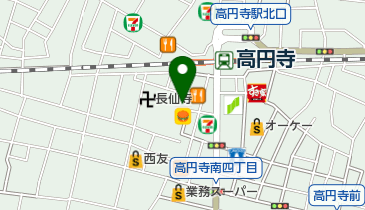 山和証券株式会社 高円寺支店の地図画像