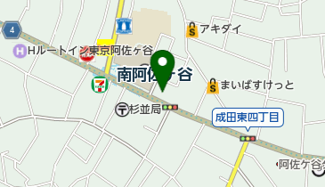 財団法人杉並区スポーツ振興財団の地図画像