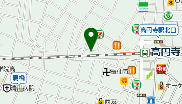 日本拳法空手道本部の地図画像