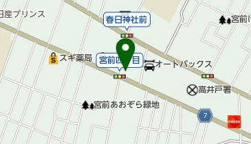 いおり庵の地図画像