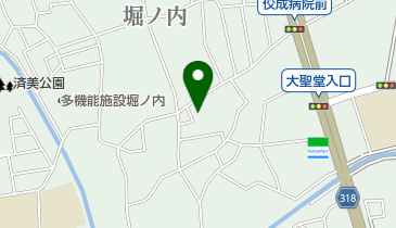 小沼生花店の地図画像