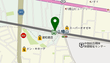 フラワーショップ京王八幡山店の地図画像