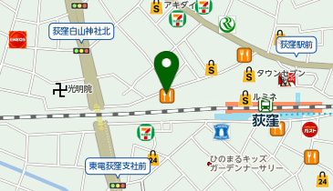ボディケアスクール・スワンの地図画像
