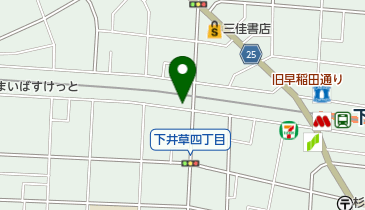 ピザーラ井草店の地図画像