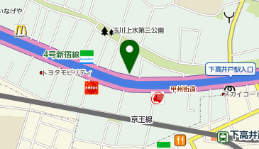 ピザーラ下高井戸店の地図画像