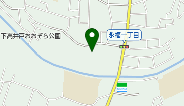 永福自転車集積所の地図画像