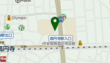 カメイヤ文具店の地図画像