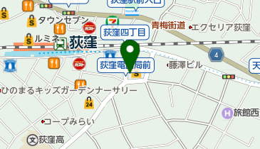 小関時計眼鏡店の地図画像