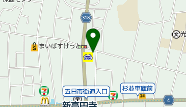 高円寺アニマルクリニックの地図画像