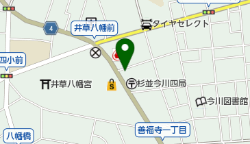 さくら動物病院の地図画像