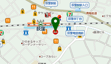 サンジェルマン 荻窪店の地図画像