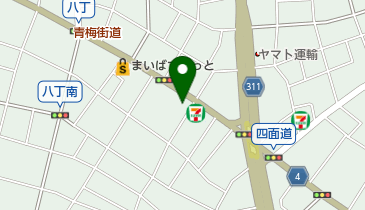 美容室クロスリングの地図画像