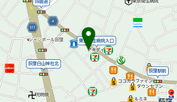 HAIRDOうすいの地図画像