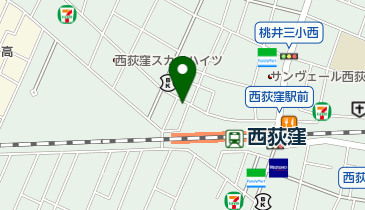 ふじのき文具の地図画像