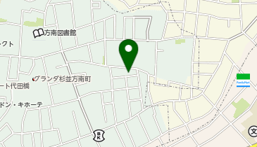 金魚ひとすじの地図画像