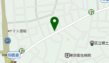 笹庄米店の地図画像