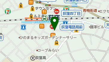 クロダ薬局の地図画像