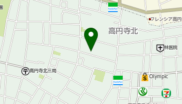 小杉湯の地図画像