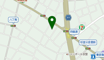 銭湯GOKURAKUYAの地図画像