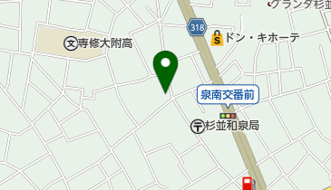 谷駒の地図画像