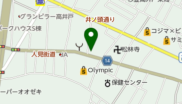 ピザハット 高井戸店の地図画像