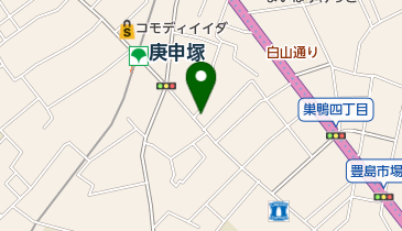 巣鴨酵素風呂の地図画像