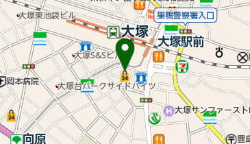 サカエヤ玩具店の地図画像
