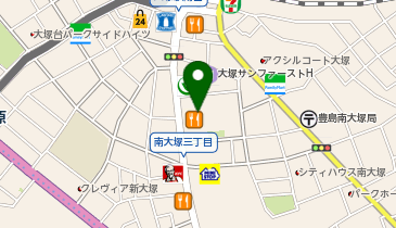 豊島区 南大塚地域文化創造館南大塚ホールの地図画像