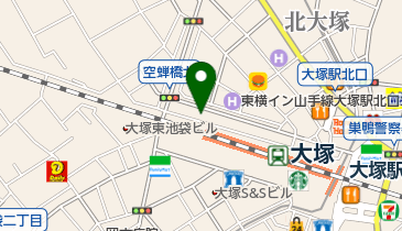 坂本ダンススクールの地図画像