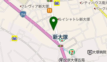 大塚台肩こり腰痛院ラ・フォンテ新大塚店の地図画像