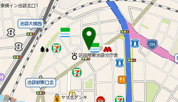 株式会社池部楽器店 池袋店の地図画像