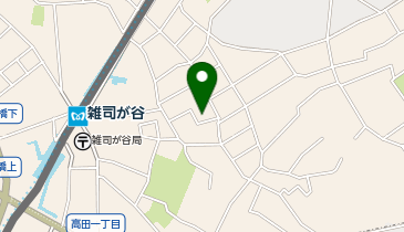 ファナギタースクールの地図画像