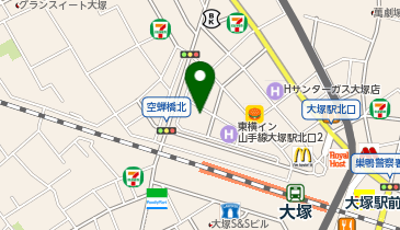 株式会社白バラ堂本舗の地図画像