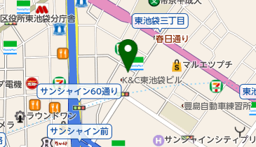 菅原行政書士事務所の地図画像