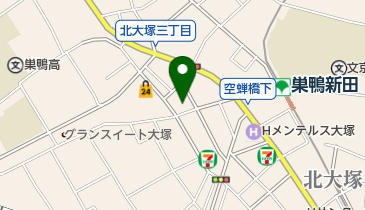 株式会社白洋舎大塚営業所の地図画像