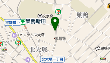 有限会社白十字クリーニングの地図画像