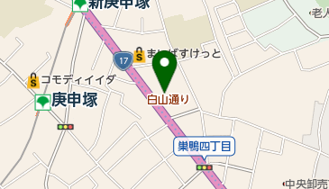 コープみらい 巣鴨店の地図画像
