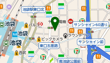 アイシティ池袋店の地図画像