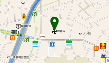 祥雲寺の地図画像