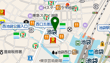 丸三証券株式会社 池袋支店の地図画像