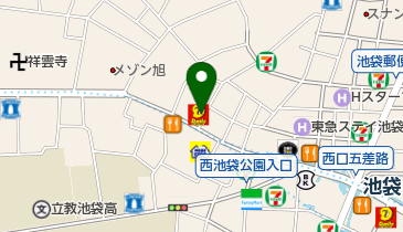 インタークロスの地図画像